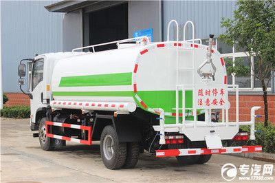 陜汽軒德X9 5方灑水車廠家專業(yè)推薦